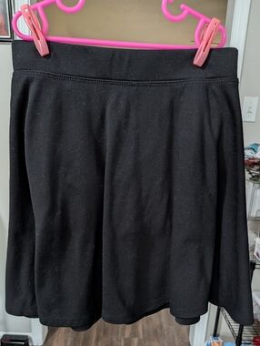 Children's Place Black Circle Skater Skirt